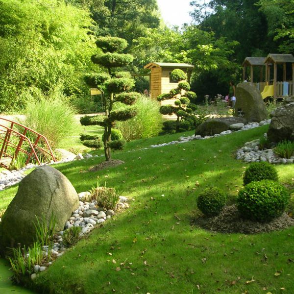 Cr&eacute;ation d&rsquo;espaces verts &agrave; Obernai proche de Barr Erstein